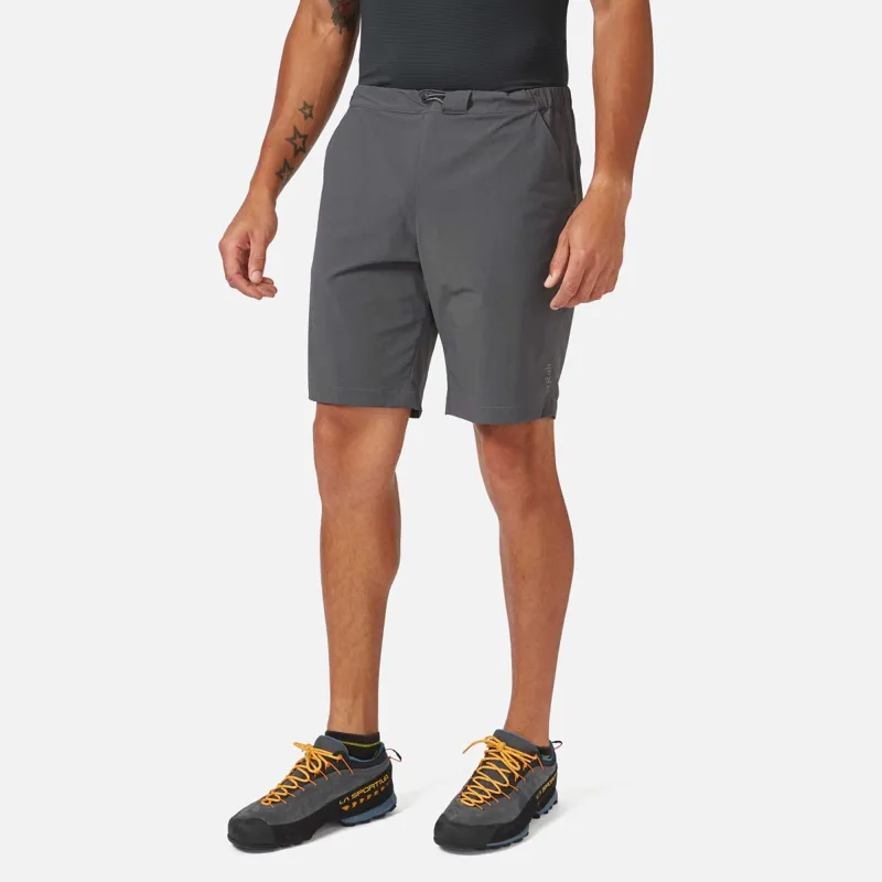 Rab Men's Momentum Shorts in Graphene